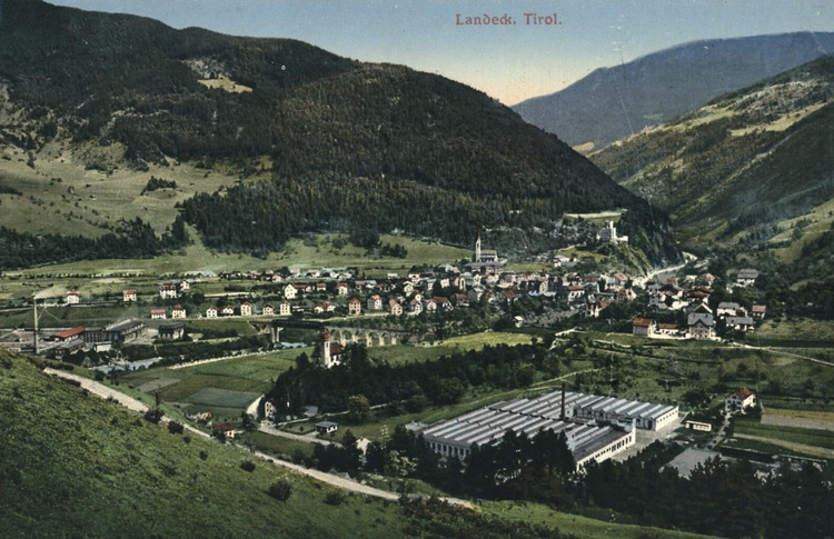 Landeck, Tirol, um 1916