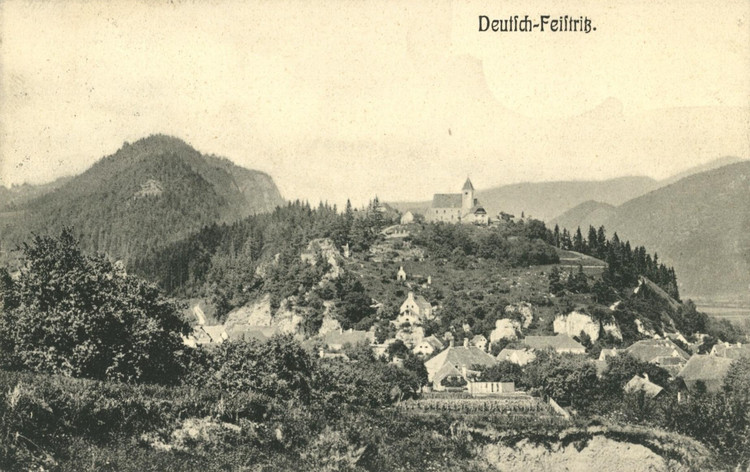 Deutschfeistritz, Steiermark, um 1915