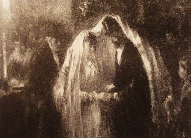 Jozef Israëls (1827-1911): "Die jüdische Hochzeit"