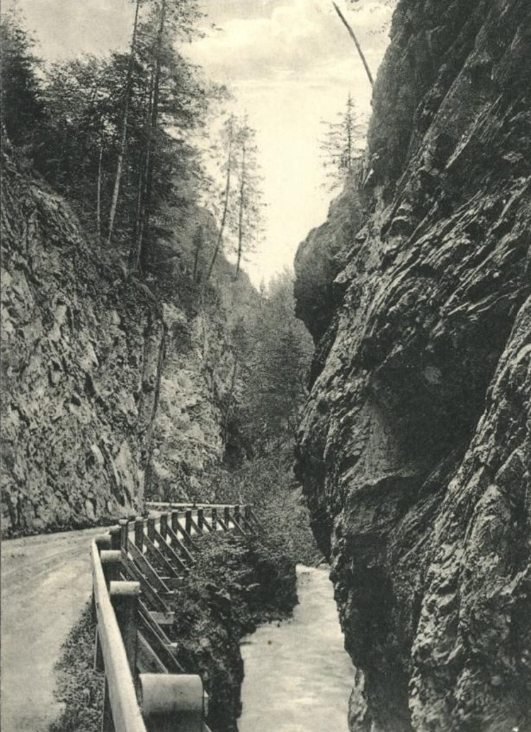 Die Weizklamm bei Weiz in der Steiermark