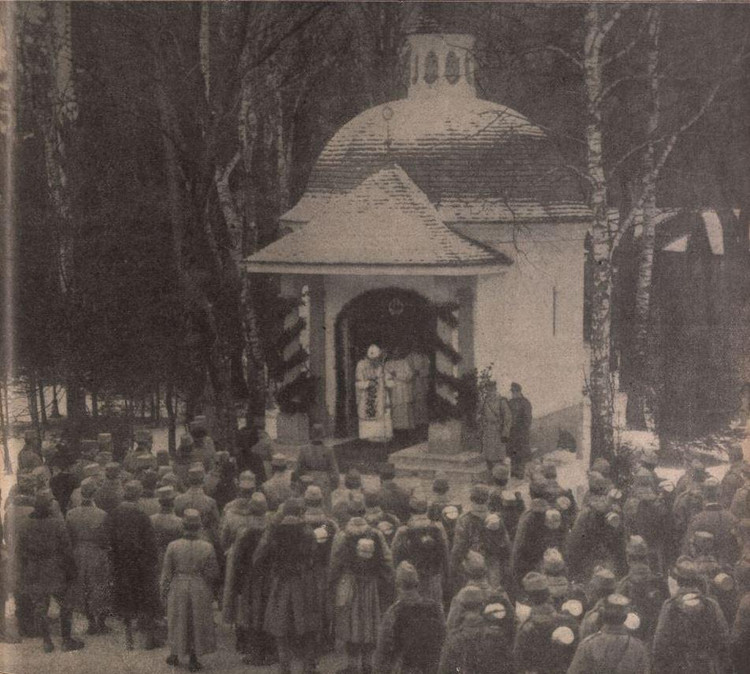 Feldmesse der Kaiserjäger am Berg Isel