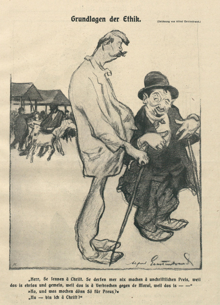 Antisemitische Karikatur