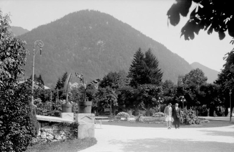 Kurpark in Bad Ischl in Oberösterreich