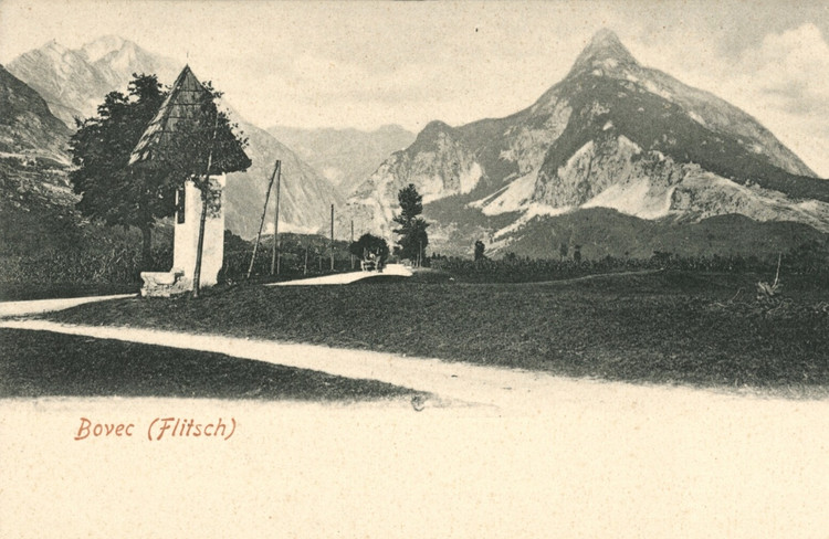 Bovec (Flitsch) um 1905